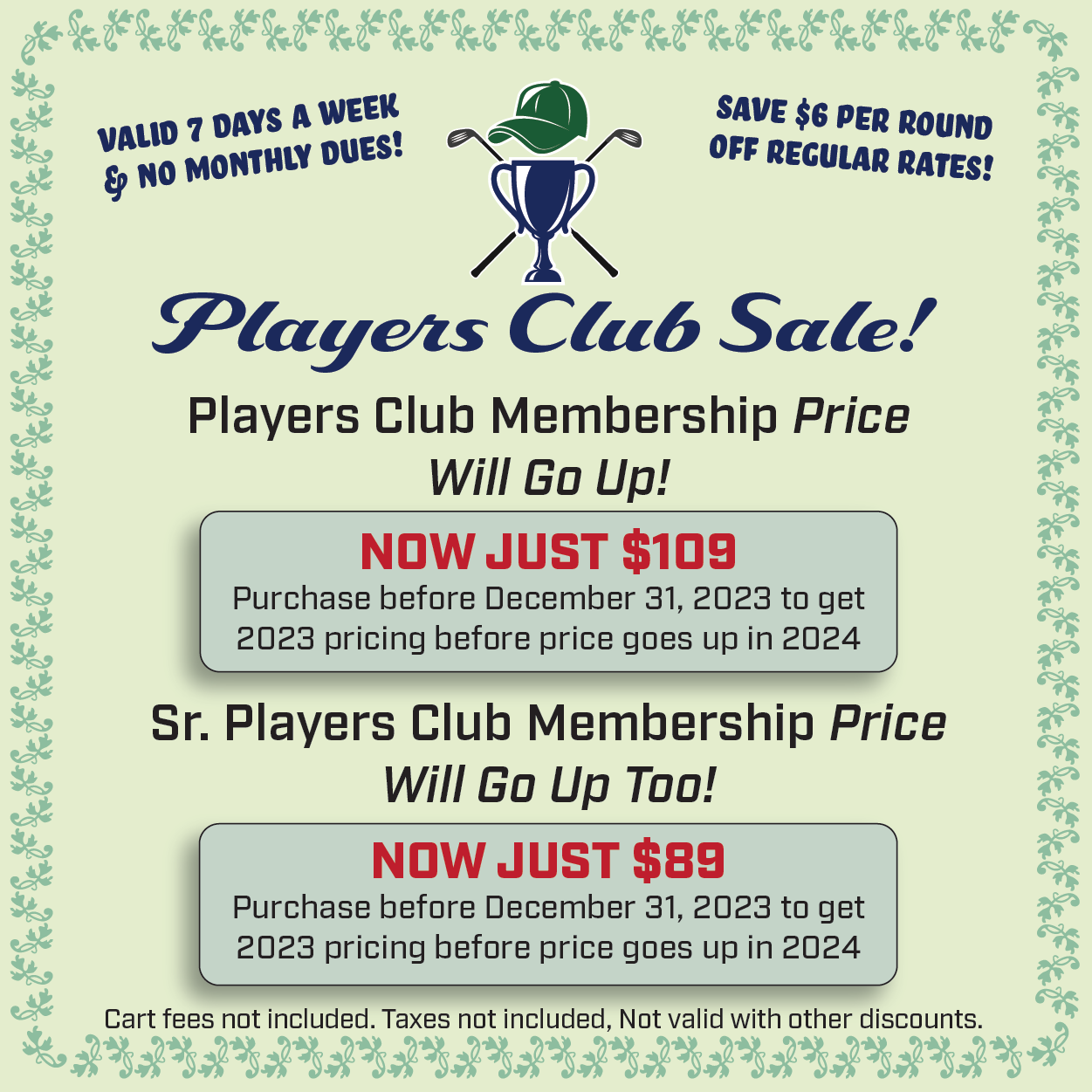Players Club End Of Year Special